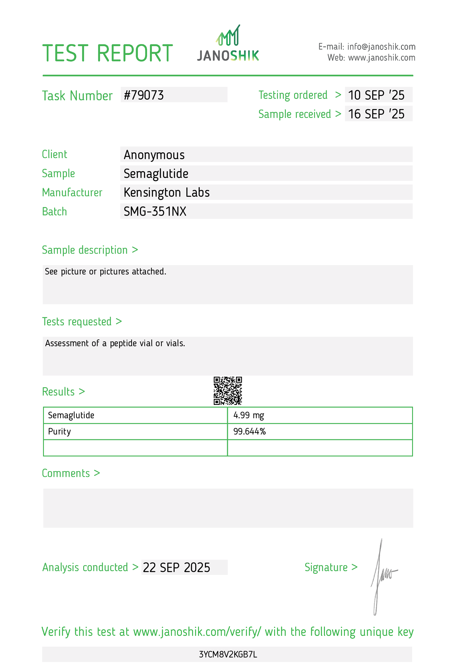 Semaglutide - 10mg - Image 2